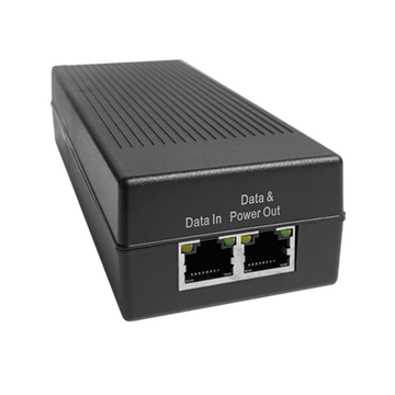 POE INJECTOR - Single port POE injector 802.3AF/AT Compliant