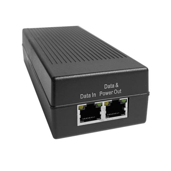 POE INJECTOR - Single port POE injector 802.3AF/AT Compliant