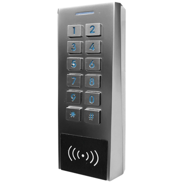 PW WIEGAND-SK4 - Zinc Alloy Outdoor Prox/Pin Reader Architrave Style Keypad. IP66.