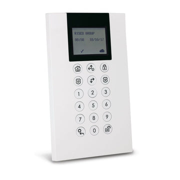 RP432KP0200A - Risco - White LCD Panda (wired) Keypad
