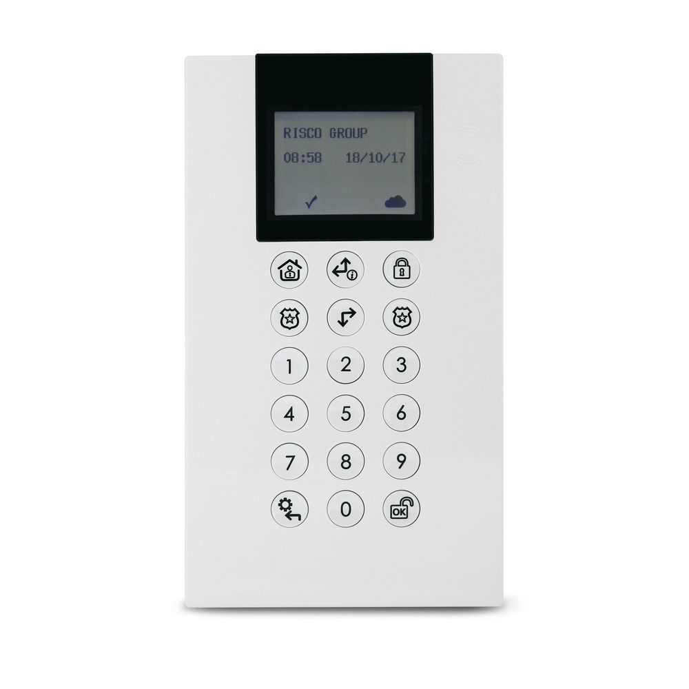 LPAKP-UPIP - Risco - LightSYS+ Hybrid Panel with built-in WiFi & Panda Keypad
