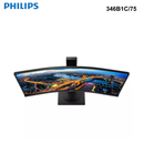 346B1C/75 - Philips 34" Ultrawide LCD Curved USB-C Docking Monitor