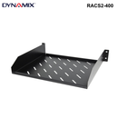 RACS - 19" Rack Mount Cantilever Shelf - 275mm to 400mm - 15 to 38Kg 2RU 19'' Cantilever Shelf. 381mm Deep - Weight Rating - 38kg