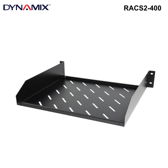 RACS - 19" Rack Mount Cantilever Shelf - 275mm to 400mm - 15 to 38Kg 2RU 19'' Cantilever Shelf. 381mm Deep - Weight Rating - 38kg