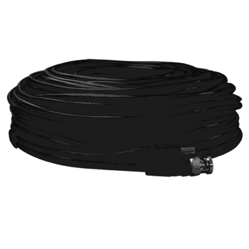 RG59T-75 - Pre-Made Coax And Twin CCTV Cable Complete With Fittings - 20m