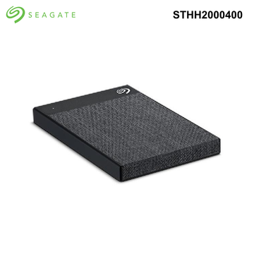 Seagate - Backup Plus Ultra Touch 2TB Portable Hard Drive - External - USB 3.0 - 256-bit Encryption Backup Plus Ultra Touch 2TB Portable Hard Drive - Black