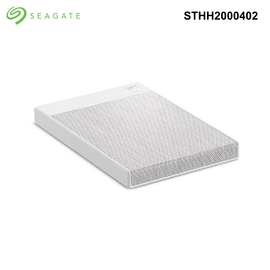 Seagate - Backup Plus Ultra Touch 2TB Portable Hard Drive - External - USB 3.0 - 256-bit Encryption Backup Plus Ultra Touch 2TB Portable Hard Drive - White