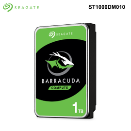 Barracuda - Seagate Desktop Internal 3.5" SATA Drive, 1TB to 8TB, 5400 rpm Seagate BarraCuda 3.5-inch HDD - 1TB