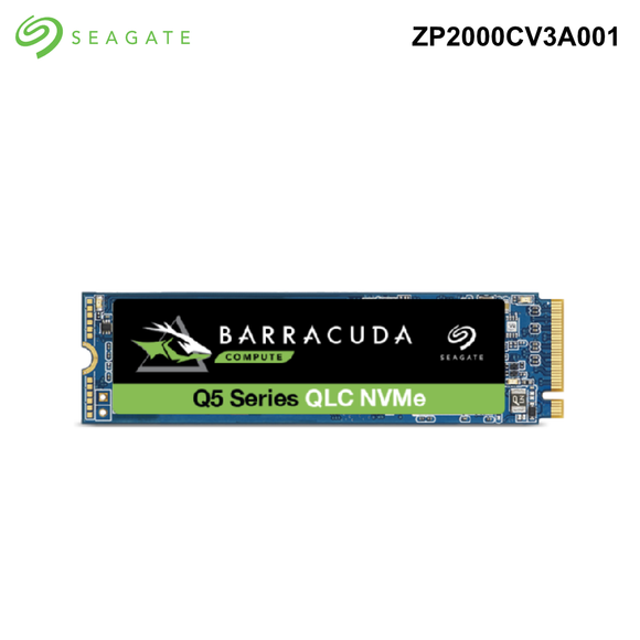 BarraCuda - Seagate Q5 Series NVMe SSD - up to 50× faster than HDD - 500GB to 2TB Seagate BarraCuda Q5 Series SSD - 500GB