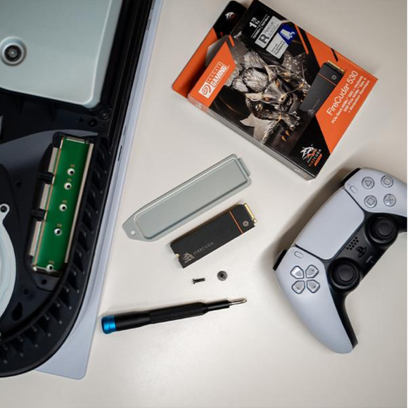 Firecuda - Seagate 530 SSD, M.2, NVMe 500GB to 4TB, Heatsink, 7000 R/3000 W Mbs, Playstation5 SSD