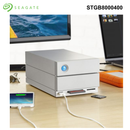 Seagate Lacie - 2big Dock (2x HDD, 7200 rpm Enterprise) USB C, Thunderbolt3, DP, Card Reader, 8-32TB