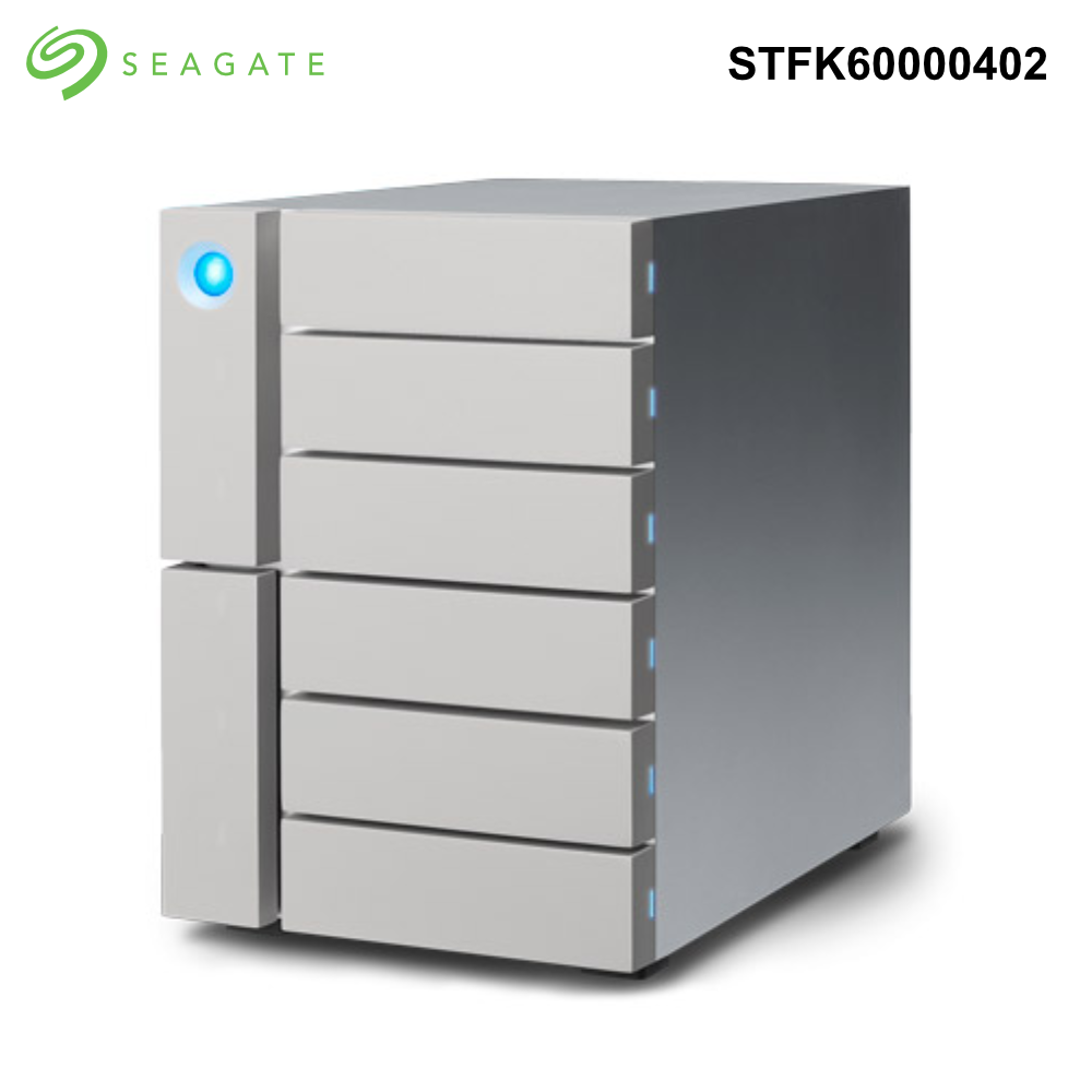 Seagate LaCie - 6big Thunderbolt Professional 6-bay RAID Drives 24TB to 84TB Seagate LaCie - 6big Thunderbolt Professional 6-bay RAID - 60TB