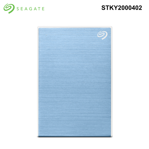 Seagate One Touch 2.5" External USB3.0 Hard Drive, 1TB to 5TB options Seagate OneTouch USB Portable Hard Drive - 2TB - Blue