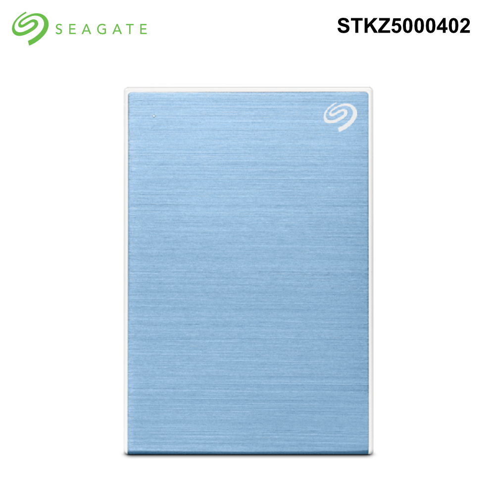 Seagate One Touch 2.5" External USB3.0 Hard Drive, 1TB to 5TB options Seagate OneTouch USB Portable Hard Drive - 5TB - Blue