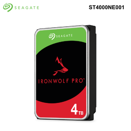 Ironwolf - Seagate NAS Pro Internal 3.5" SATA Drive, 7200rpm, 4TB to 20TB options Seagate IronWolf Pro HDD - 4TB