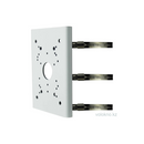 UniView TR-UP06-IN - Weatherproof Galvanized Steel Pole-Mount Adapter