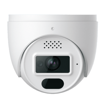 TVT-D2.8-F-4MP - 4MP AI Dome Camera, 2.8mm Fixed Lens Includes Blue & Red Motion Warning Light