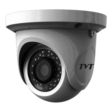 TVT-D2.8TVI - 2.8mm fixed lens 1080P dome TVI camera. Compatible with TVT-TVR's