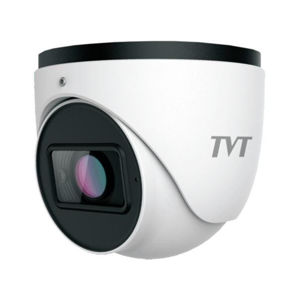 TVT-D2812-8MP-AI - 2.8 - 12mm 8MP 4K MOTORISED LENS DOME CAMERA