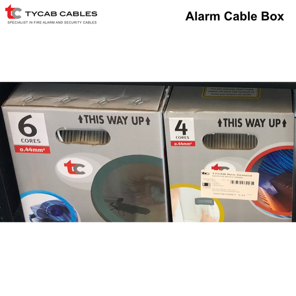 SEC4142 - Tycab Drum and Boxes - 4 Core 0.44mm - 100m or 300m - Copper or Tinned Copper