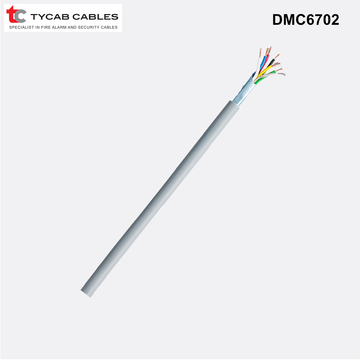 DMC6702 - 6 Core 0.22mm Data Cable Screened Copper - 100, 250 or 500m 6c 0.22mm Screened - 500m