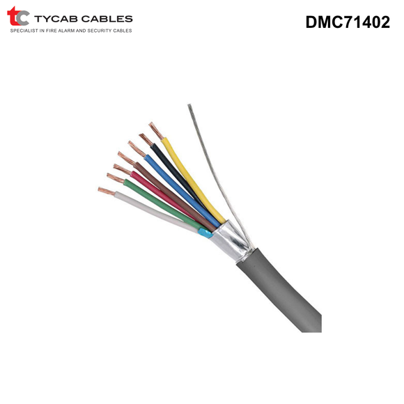 DMC71402 - 7 Core 0.44mm Data Cable Screened Copper - 100, 250 or 500m 7c 0.44mm Screened - 500m