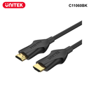 C11060BK - HDMI 2.1 Ultra High Speed Cable. Supports 8K 60Hz and 4K 120Hz resolution UNITEK HDMI 2.1 Ultra High Speed Cable - 3m