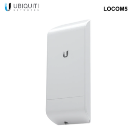 LOCOM5 - Ubiquiti Ubiquiti NanoStation locoM5 IEEE 802.11n 150 Mbit/s Wireless Bridge - 15 km