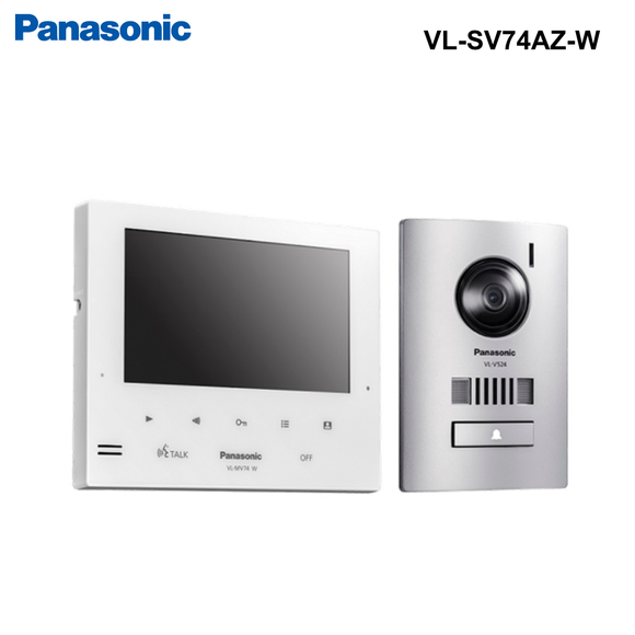 VL-SV74AZ-W - Panasonic Video Intercom kit with 7" Colour Monitor
