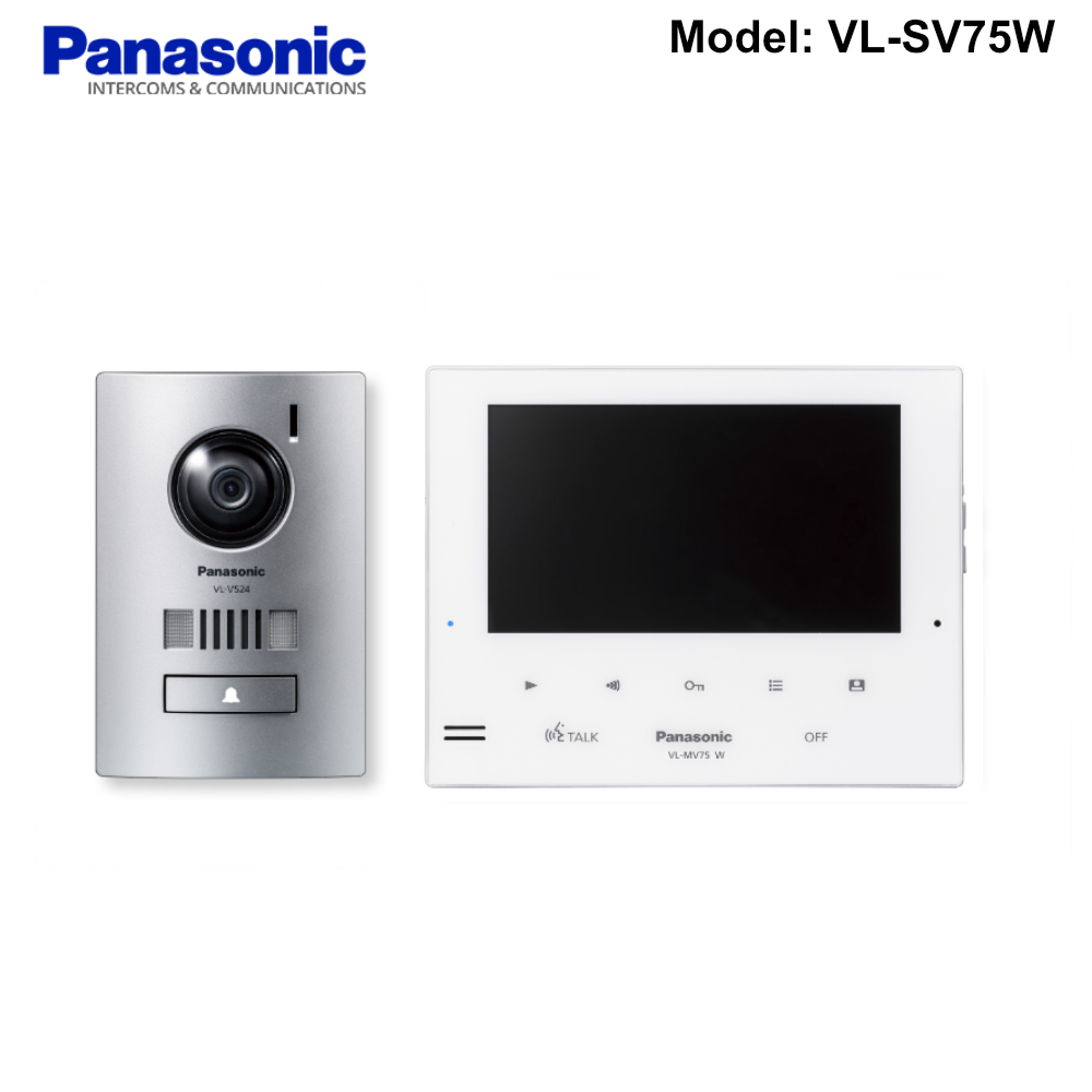 VL-SV75AZ-W - Panasonic Video Intercom kit with 7