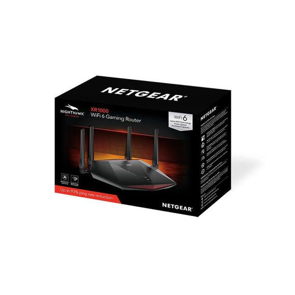 Netgear Nighthawk Pro Gaming XR1000 Wi-Fi 6 IEEE 802.11ax Ethernet Wireless Router