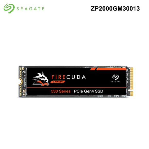 Firecuda - Seagate 530 SSD, M.2, NVMe 2TB or 4TB, 7300 R/6900 W Mbs