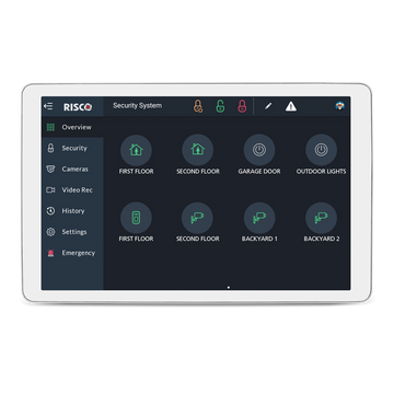 RP432KPT000A - Risco - RisControl IPS high resolution 8” touchscreen, Wifi