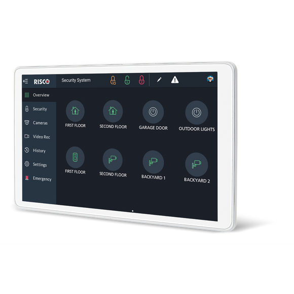 RP432KPT000A - Risco - RisControl IPS high resolution 8” touchscreen, Wifi