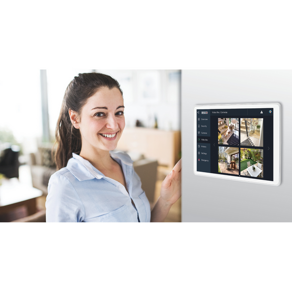 RP432KPT000A - Risco - RisControl IPS high resolution 8” touchscreen, Wifi