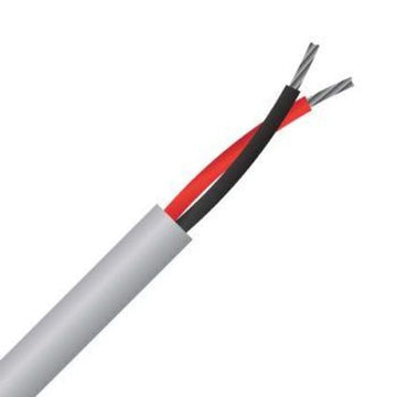 B2C0.75FACTCW - 2 Core, 0.75mm², Tinned Copper, Fire Alarm Cable - Grey or Red 0.75mm Fire Alarm Cable - Grey