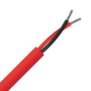 B2C0.75FACTCW - Maser 2 Core, 0.75mm², Tinned Copper, Fire Alarm Cable - Grey or Red 0.75mm Fire Alarm Cable - Red