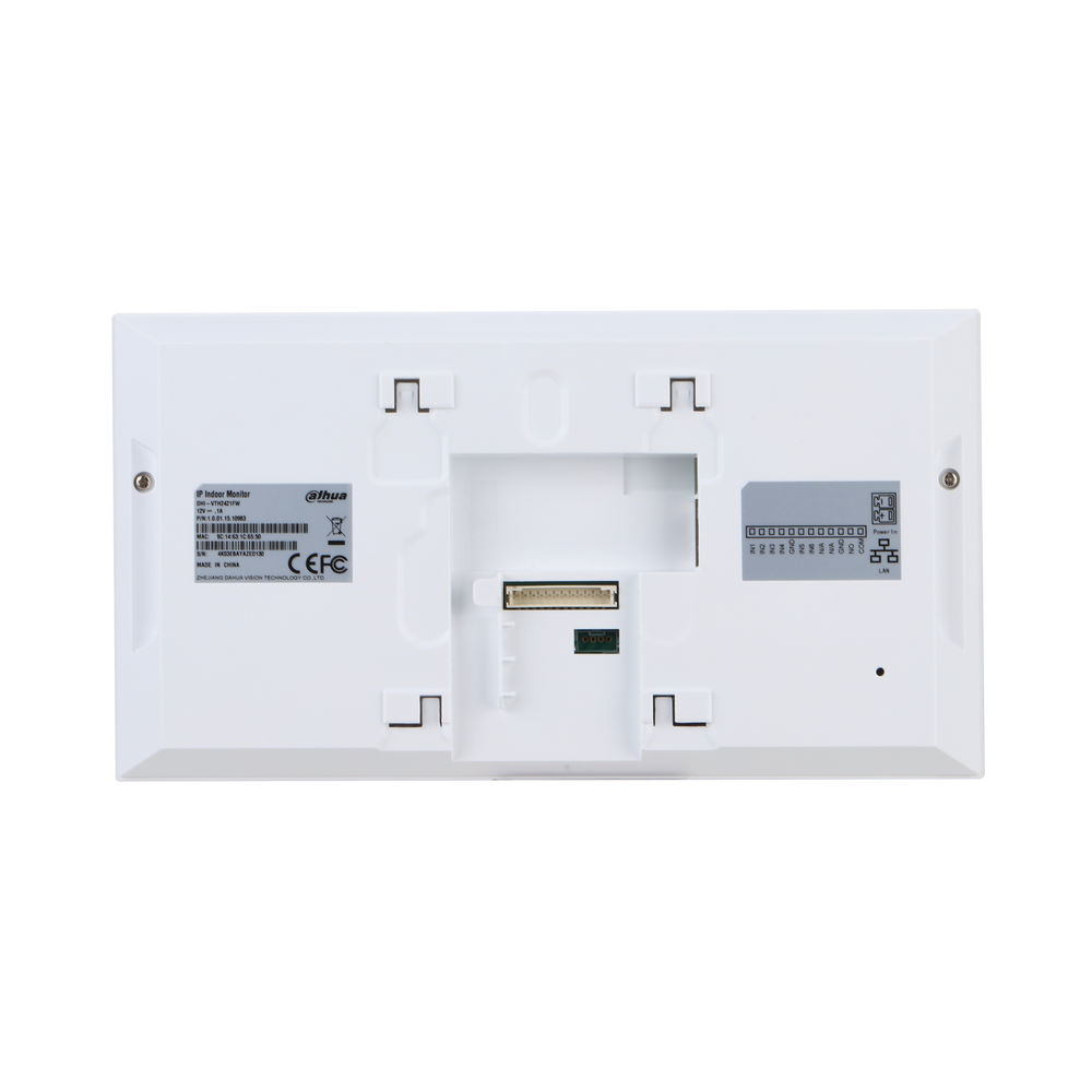 DHI-VTH2421FB-P - Dahua - IP Intercom Kit, Door Station, 7" Monitor, Switch, Flush Mount
