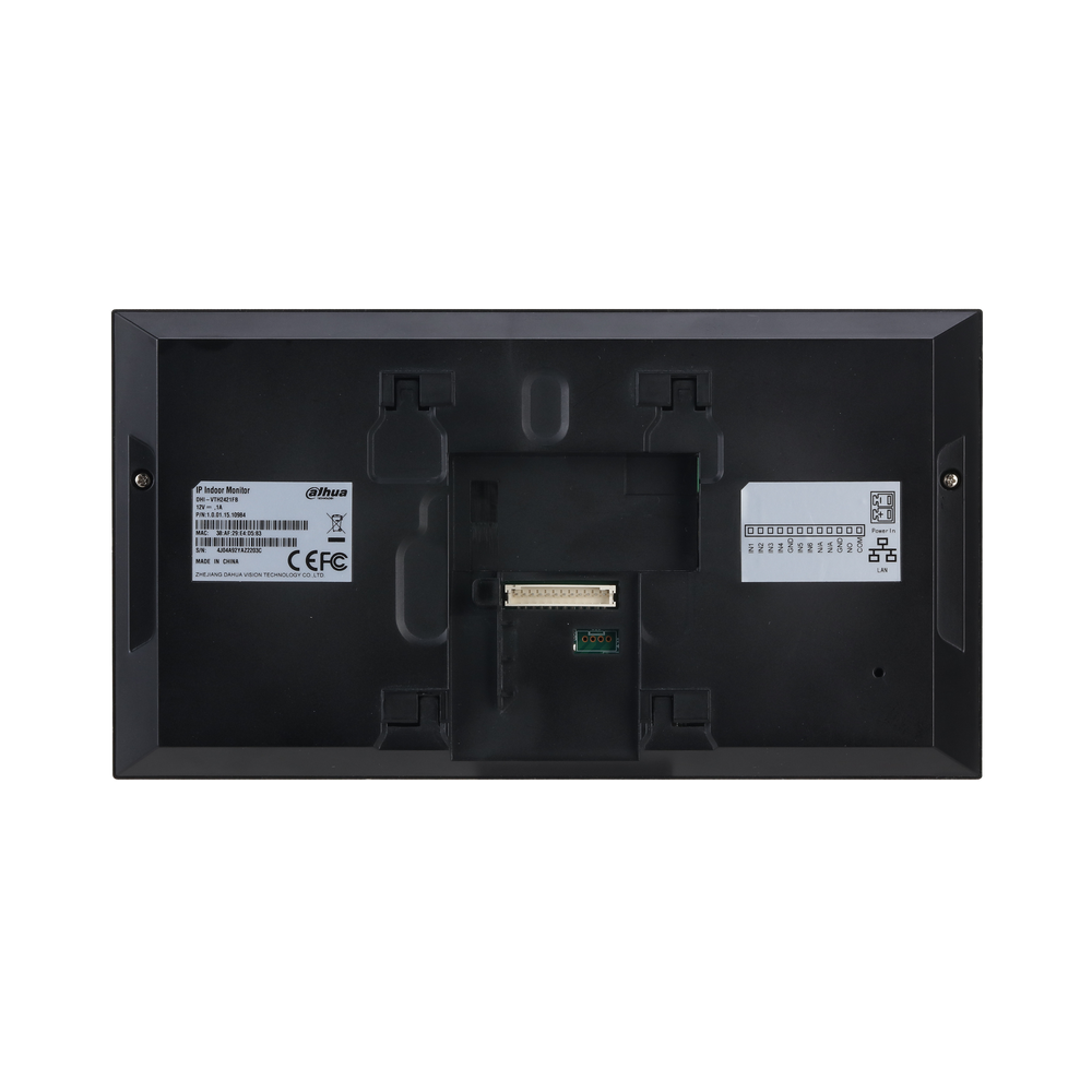 DHI-VTH2421FB-P - Dahua - IP Intercom Kit, Door Station, 7" Monitor, Switch, Flush Mount