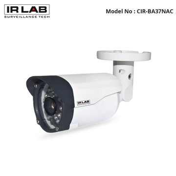 CIR-BA37NAC - IR Lab - 3MP IP IR Bullet Camera, 3.6mm, PoE