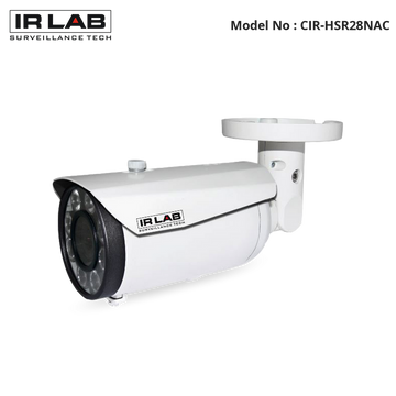 CIR-HSR28NAC - IR Lab - 3MP IP IR Bullet Camera, 2.8-11mm, PoE