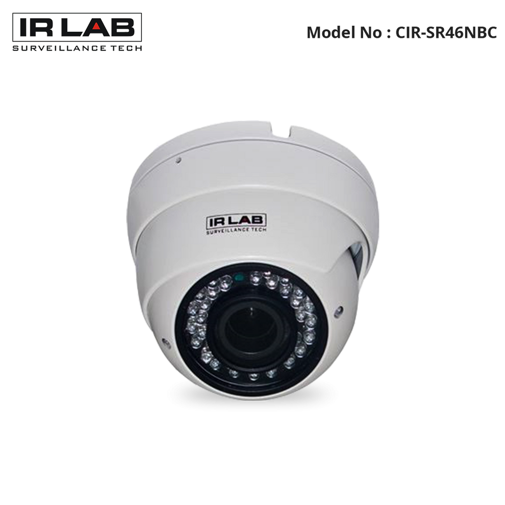 CIR-SR46NBC - IR Lab - 720P IP IR Dome, 2.8-11mm, PoE