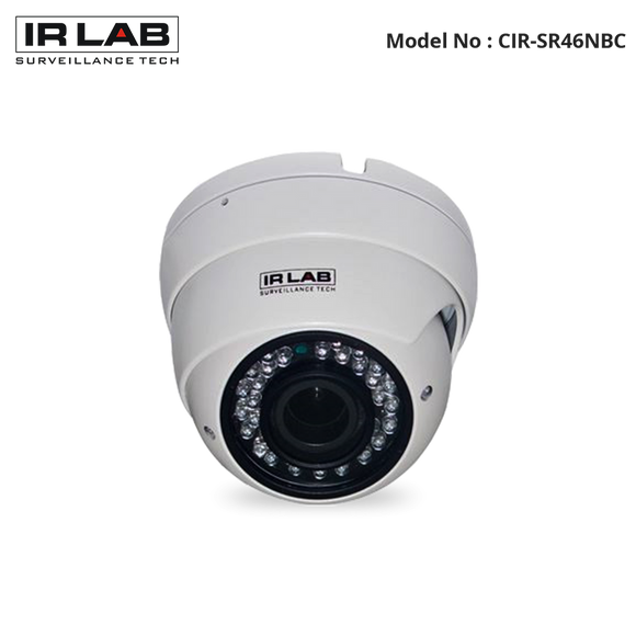 CIR-SR46NBC - IR Lab - 720P IP IR Dome, 2.8-11mm, PoE