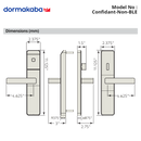 Confidant-Non BLE - dormakaba - Confidant RFID (no Bluetooth)