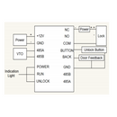 DEE1010B - Dahua - Access Control Extension Module for VTO