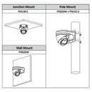 HAC-HDW2802TP-Z-A Dahua - 8MP 4K Starlight HD-CVI Turret Camera 60m IR, 3.7-11mm Motorized Lens, WDR, Audio
