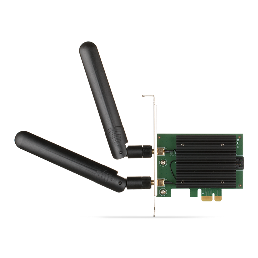 DWA-X3000 - D-Link AX3000 Wi-Fi 6 PCie Adapter with Bluetooth 5.1