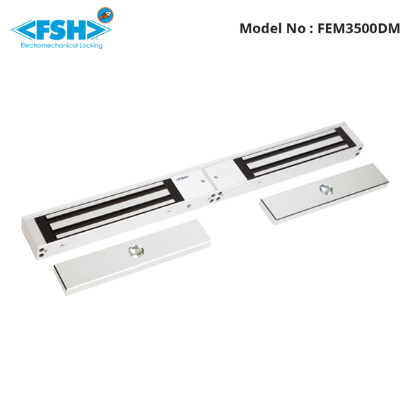 FSHFEM3500DM - FSH 3500 Series Slimline Electromagnetic Lock - Double