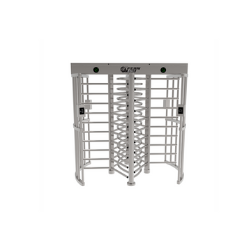 FGES-RTDFH550-1 - FERN360 - Full Height Stainless Steel Rotor Turnstile, Double Lane