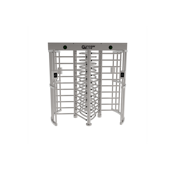 FGES-RTDFH550-1 - FERN360 - Full Height Stainless Steel Rotor Turnstile, Double Lane
